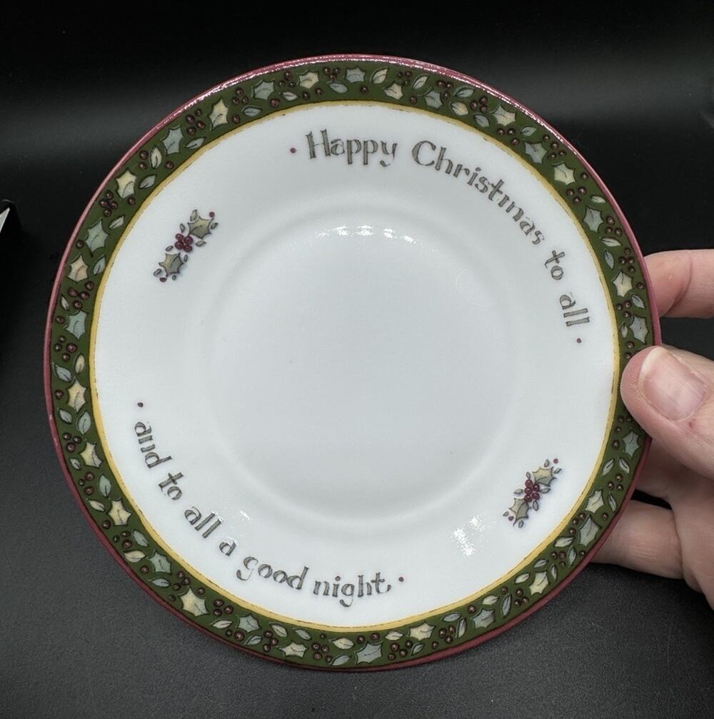 Susan Winget A Christmas Story 6" Saucer International China -A94